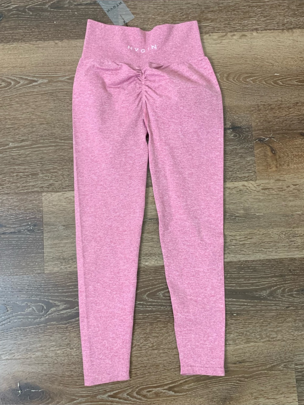 NVGTN Womens heather pink seamless leggings S NWT